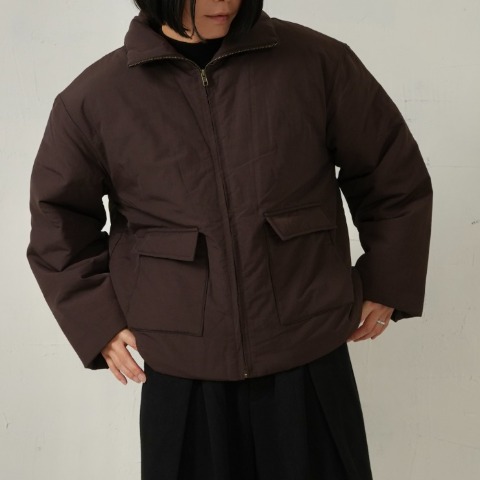 レディース　ボリューム中綿ジャケット（natsuki）