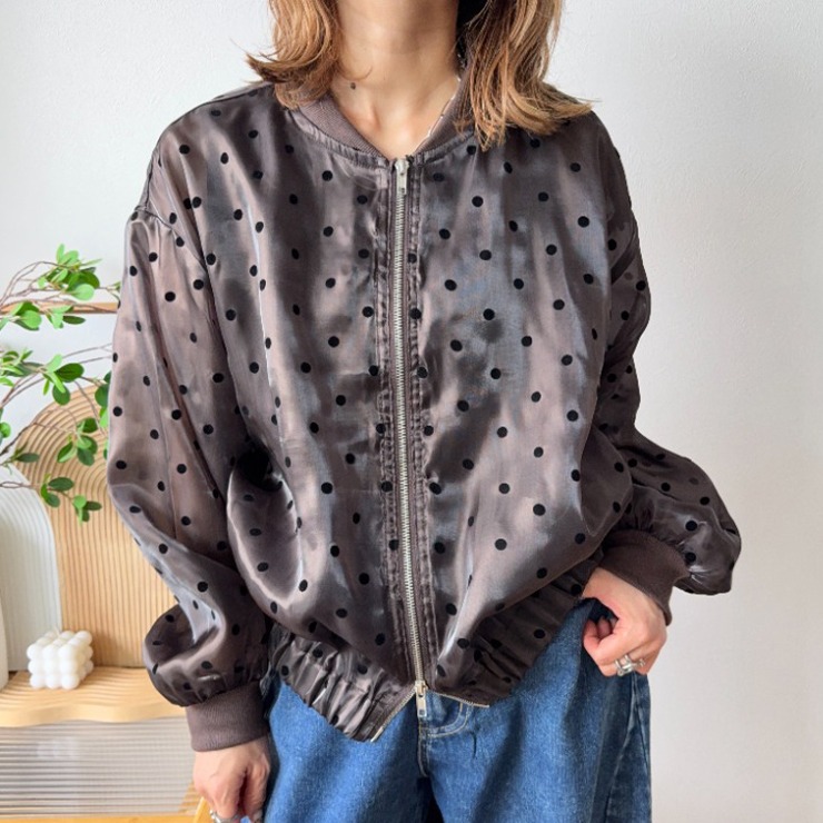 しまむら MAYOさんコラボ リバーシブルジャケット Lサイズ レディース 