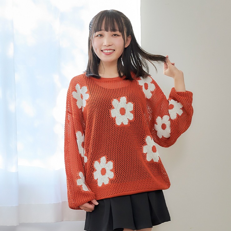 レディースニットプルオーバー（古森もぐ） | しまむら 公式オンライン  
