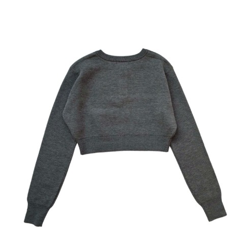 レディース　ヘンリーネックニットプルオーバー（hideka）