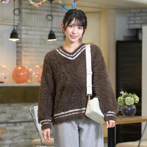 レディース　ニットプルオーバー（超ときめき宣伝部/ショートドラマ）