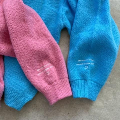 レディース　カラービッグニットプルオーバー（ANNA）