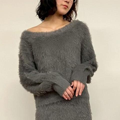 レディース　ニットプルオーバー（あざと女子）