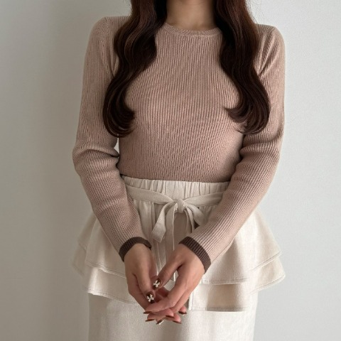 レディース　ニットプルオーバー（yuna）