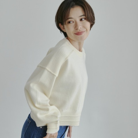 レディース　ニットプルオーバー（megumi）