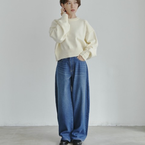 レディース　ニットプルオーバー（megumi）