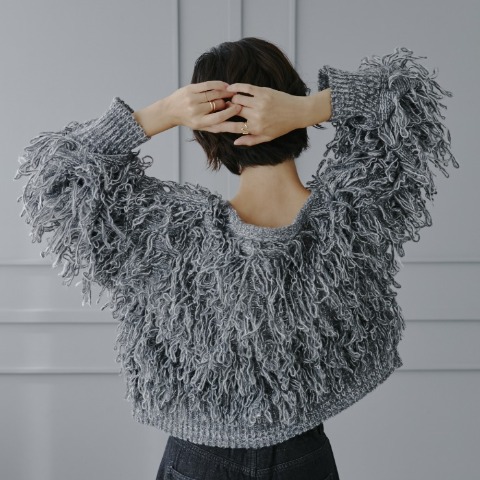 レディース　ニットプルオーバー（megumi）