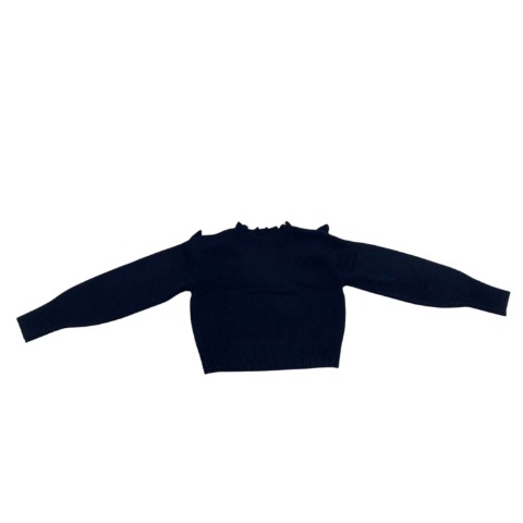 レディース　ダイヤ柄ケーブル編み サクランボニットプルオーバー(maki)