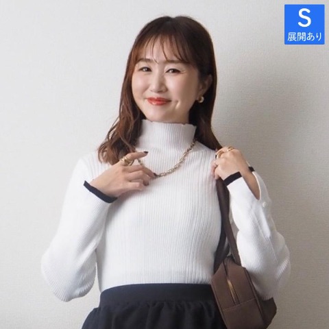 レディース　ニットプルオーバー（Omi）