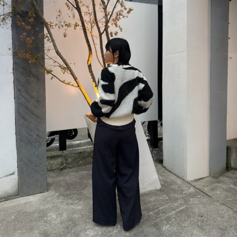 レディースニットプルオーバー(オクユウカ）