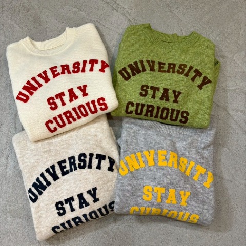 レディース　フロッキーロゴニットプルオーバー（NON）