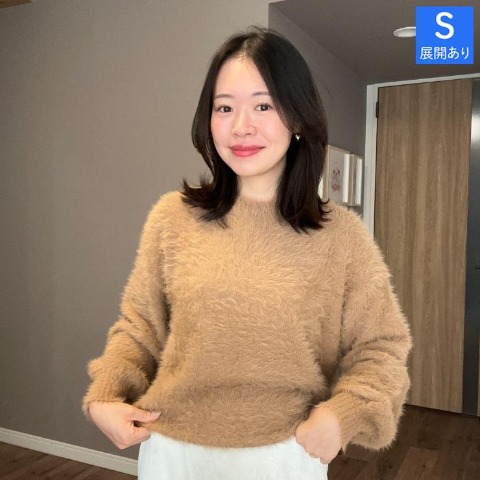 レディース　シャギーニットプルオーバー（ammy)