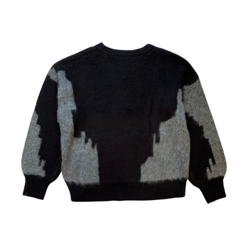 レディース　ニュアンス柄ニットプルオーバー（natsuki）