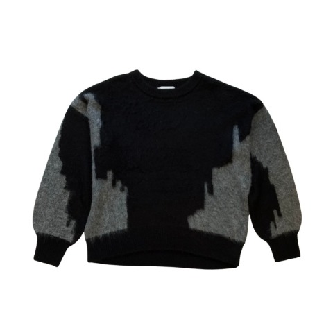 レディース　ニュアンス柄ニットプルオーバー（natsuki）