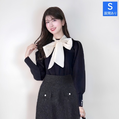 レディース　ニットプルオーバー（門脇伶奈）