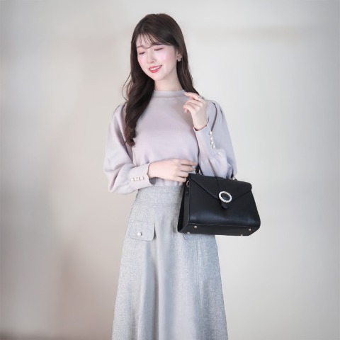 レディース　ニットプルオーバー（門脇伶奈）