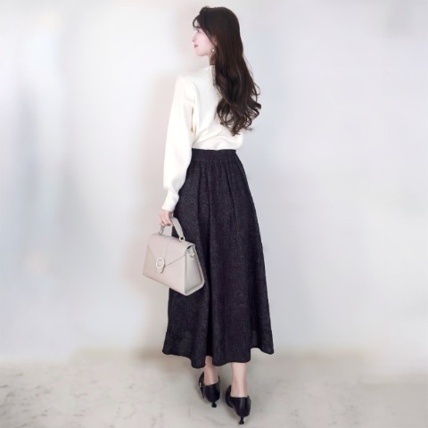 レディース　ニットカーディガン（門脇伶奈）