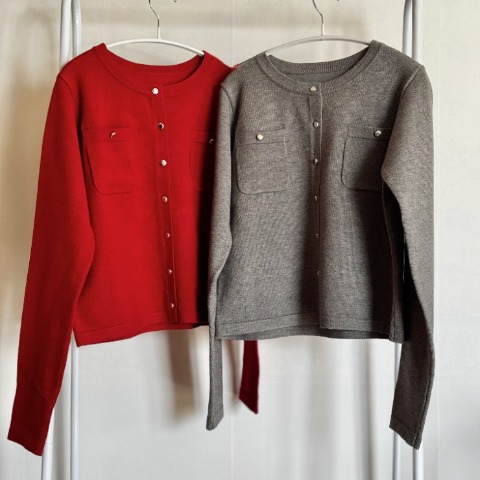 レディース　ニットカーディガン（yurika）