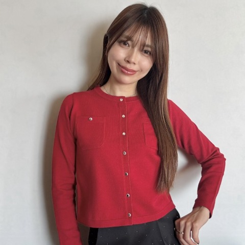 レディース　ニットカーディガン（yurika）