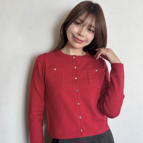 レディース　ニットカーディガン（yurika）