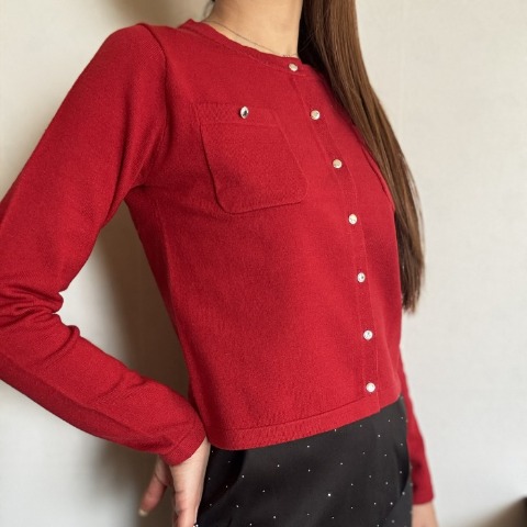 レディース　ニットカーディガン（yurika）