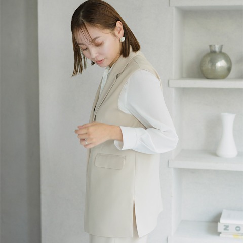 レディース　ジレ（どこでもっと！）