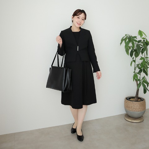 レディース　フォーマルジャケット+ワンピースセット（TERA）