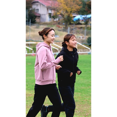 レディース　パーカ（しまむら女子陸上競技部）