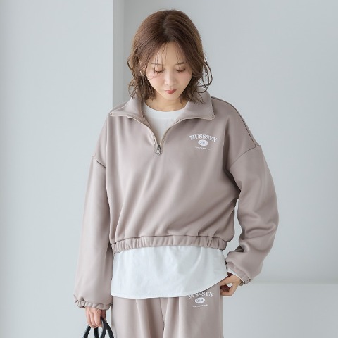 レディース　プルオーバー（田中里奈／FIBER HEAT ACTIVE）