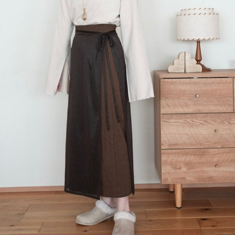 レディース　オーバースカート付ナロースカート（marika）