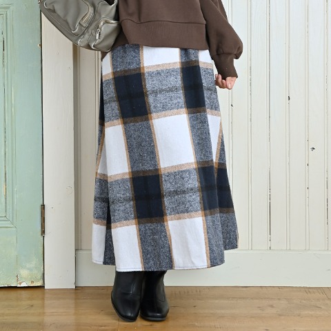 レディース　チェックスカート （SUNNY HOUSE）