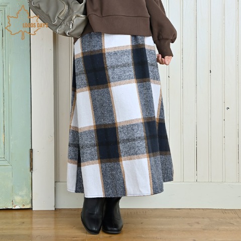 レディース　チェックスカート （SUNNY HOUSE）