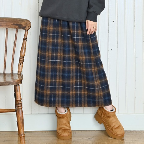 レディース　チェックスカート （SUNNY HOUSE）