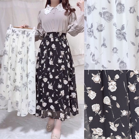 レディース　ティアードスカート（Coco）