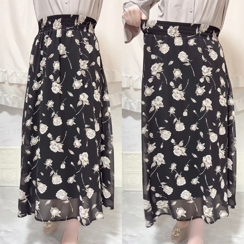 レディース　ティアードスカート（Coco）