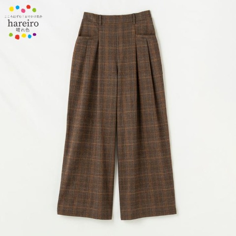レディース　ワイドパンツ（hareiro）