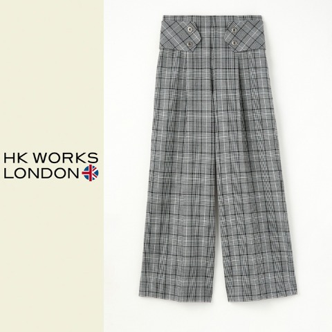 レディース ワイドパンツ （HK WORKS LONDON）