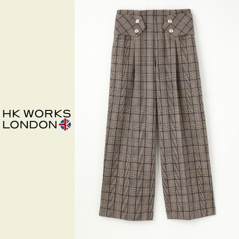 レディース ワイドパンツ （HK WORKS LONDON）