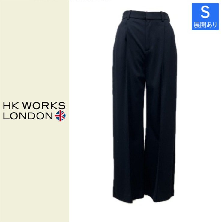 レディース ワイドパンツ（HK WORKS LONDON 0秒パンツ） | しまむら