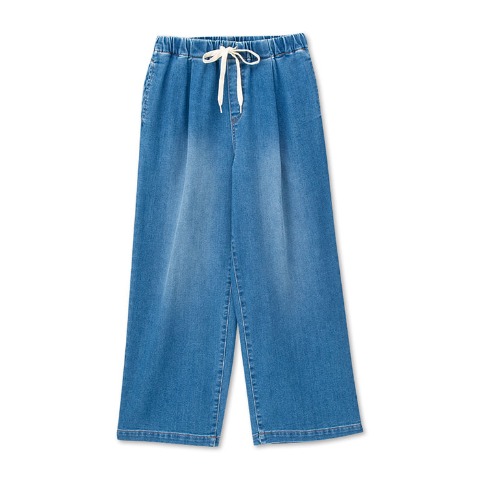 レディース　デニムイージーワイドパンツ（SUNNY HOUSE）