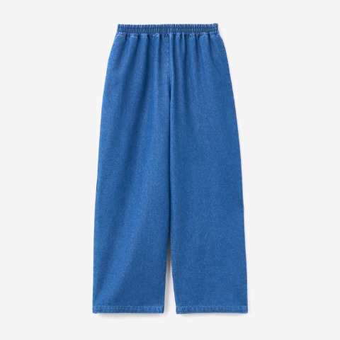 レディース　デニムワイドパンツ（SEASON REASON×OSAMU GOODS）