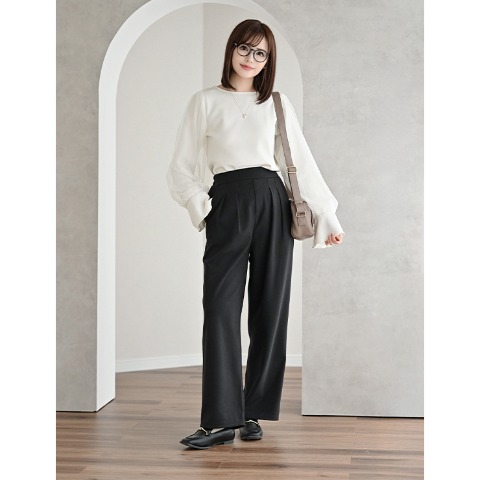 レディース　ワイドパンツ（MUMU)