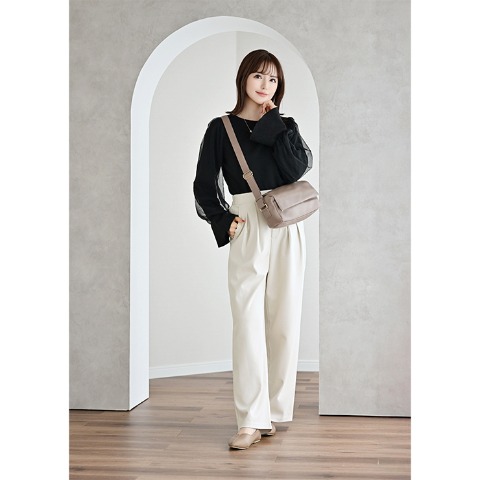 レディース　ワイドパンツ（MUMU)