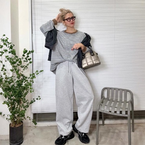 レディース　コクーンパンツ（おなつ）