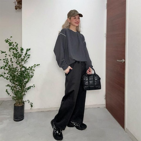 レディース　コクーンパンツ（おなつ）