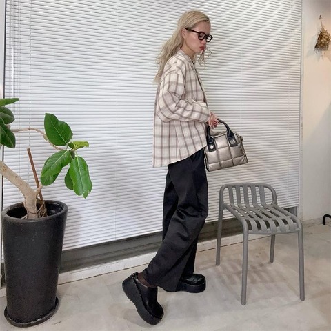 レディース　コクーンパンツ（おなつ）