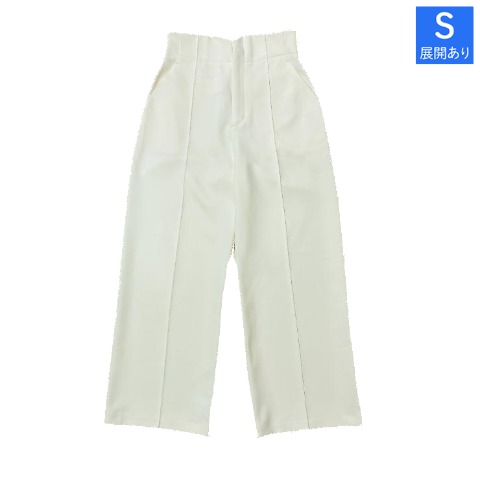 レディース　ストレートパンツ（西山茉希）