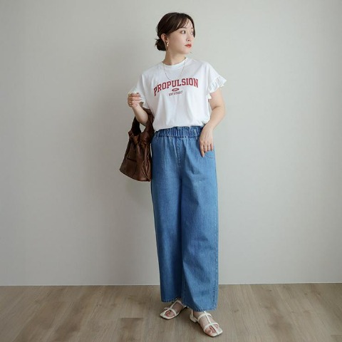 レディース　デニムパンツ（しまデニ×TERA）
