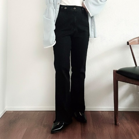 レディース　フレアデニムパンツ（ririka）