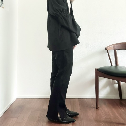 レディース　フレアデニムパンツ（ririka）